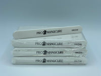 Paquete de 25 limas Zebra Rectas 180/240 ProManucure