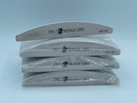 Lima Zebra de Media Luna 100/180 ProManucure