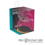 STALEKS - Disco Para Pedicura PODODISC STALEKS PRO L + 5 Pcs 180 Grit (25 Mm)