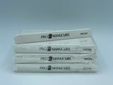 Paquete de 25 limas Zebra Rectas 180/240 ProManucure